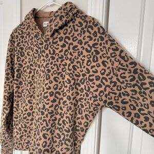 Abercrombie & Fitch Animal Print Hoodie